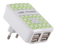 Arkas LADOWARKA SIECIOWA RECO 4xUSB Biala - 1437929 - zdjęcie 1